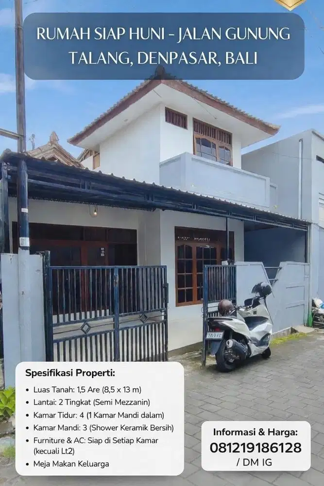 Di kontrakkan rumah di denpasar barat