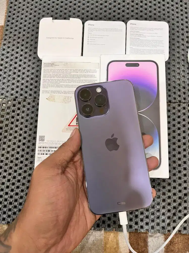 Iphone 14 pro max 256GB ex ibox full acc original