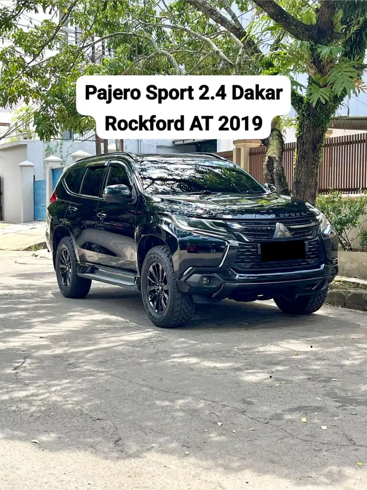 Pajero Sport 2.4 Dakar Rockford Black Edition AT 2019