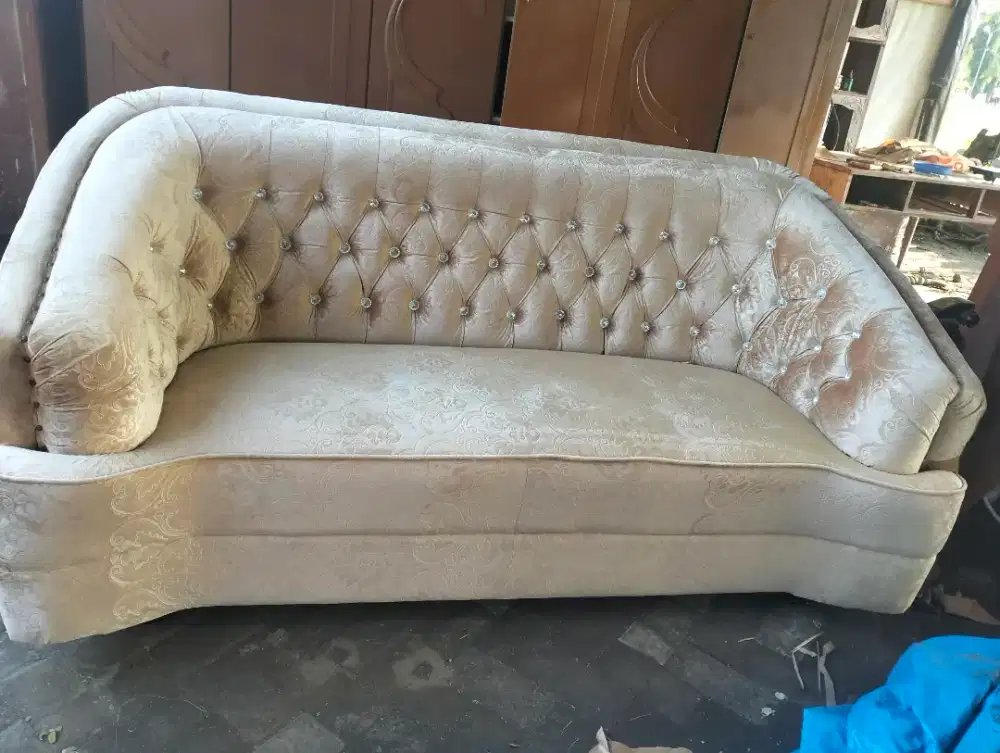 renovasi sofa, springbed dll