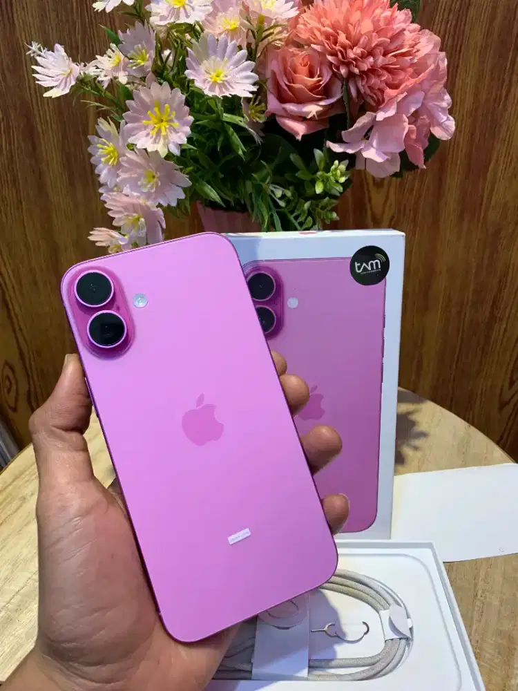 iphone 16 plus 256 GB ex iBox pink