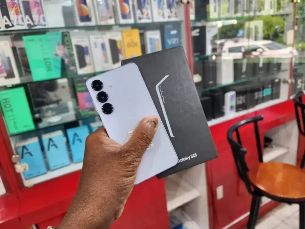 samsung S25 12/256 like new full ori sein