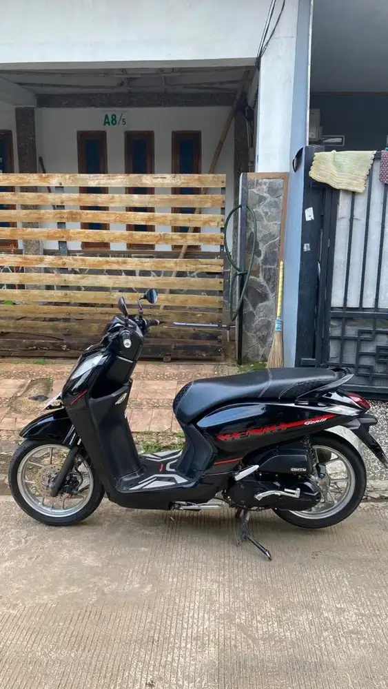 Honda Genio CBS 2020 merah hitam