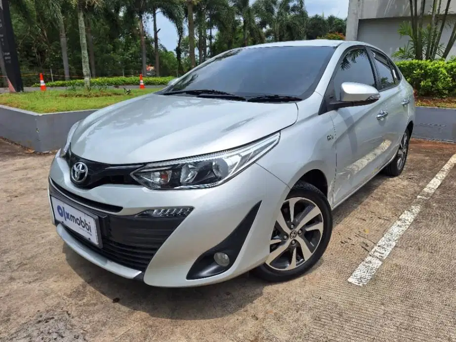 Toyota Vios 1.5 G Bensin-AT 2019 Silver 1SAQ