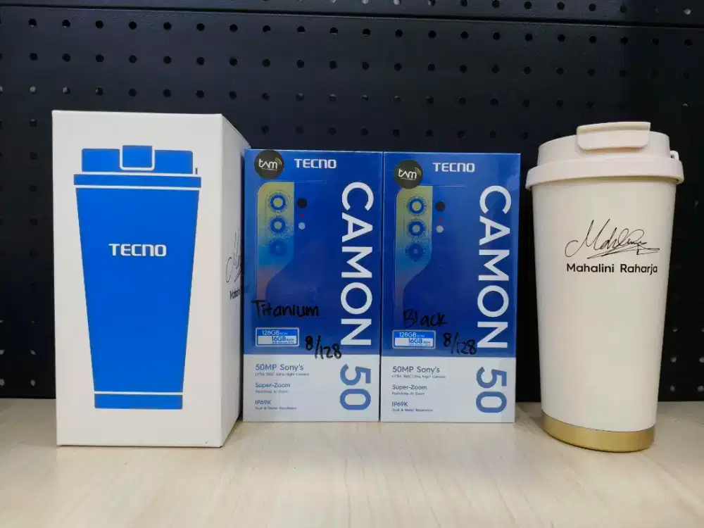 New Tecno Camon 50 Free Tumbler