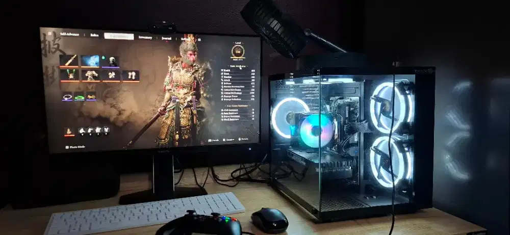 Dijual monitor dan pc