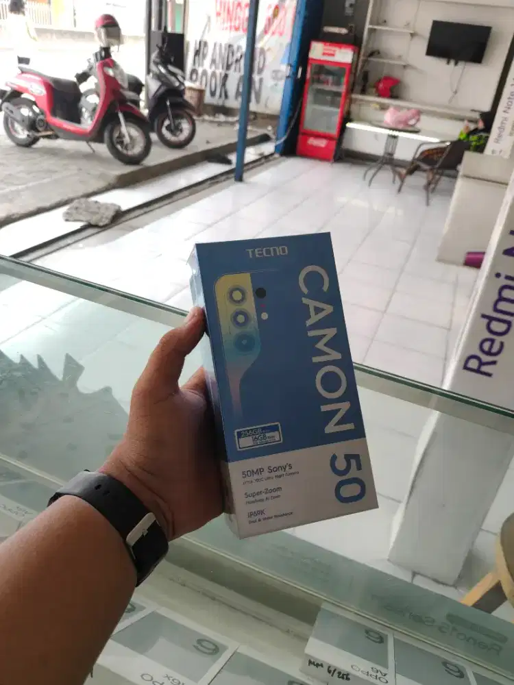 TECNO CAMON 50 8/256 NEW SEGEL BERGARANSI RESMI!!