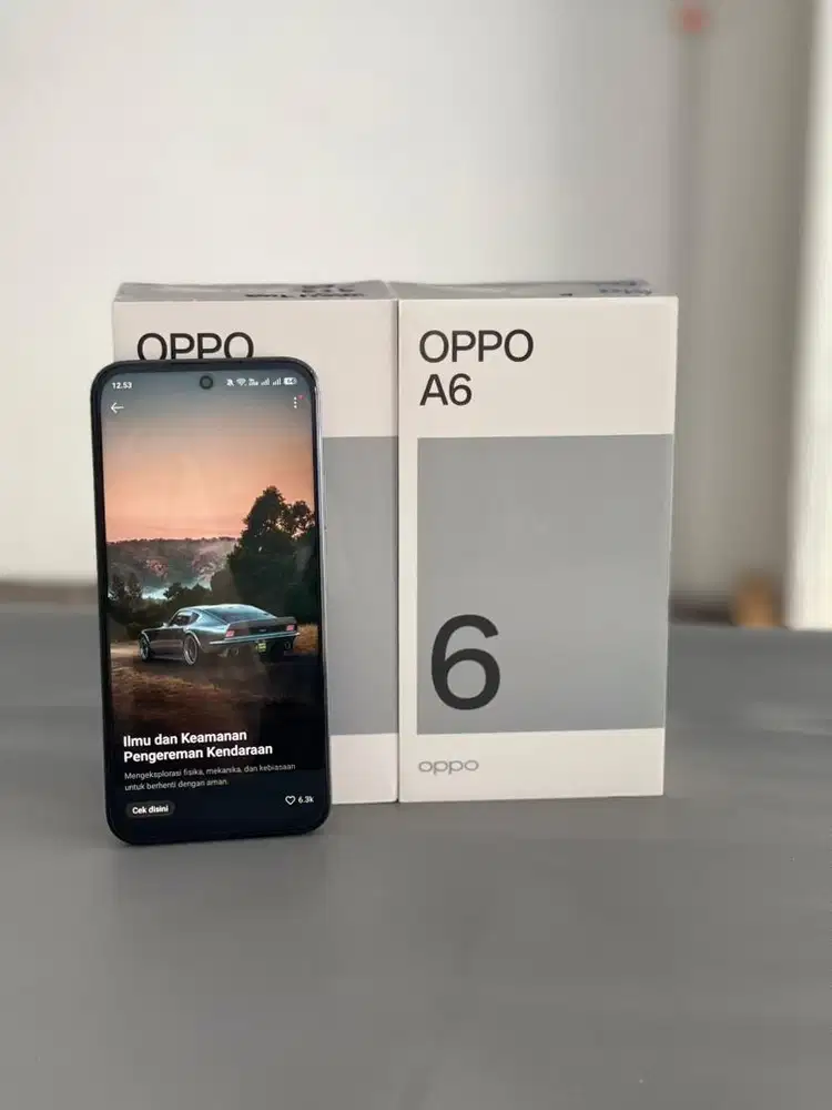 Oppo A6 NFC Ram 12/256Gb Ip 69 bisa buat renang
