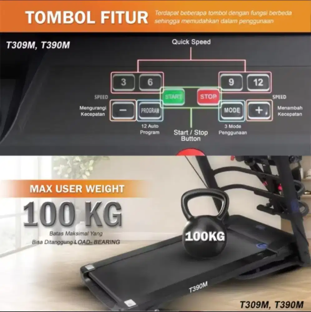 Treadmill bagus