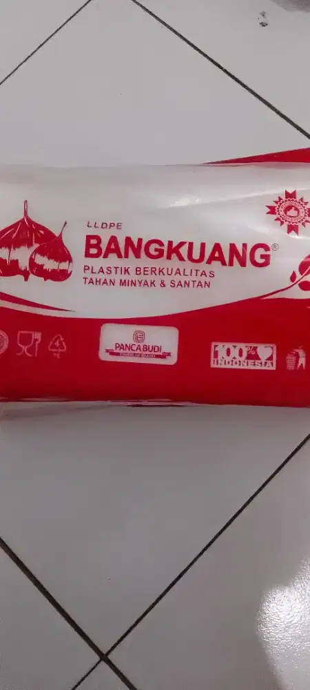 Plastik Pe merk bengkuang uk 20x35