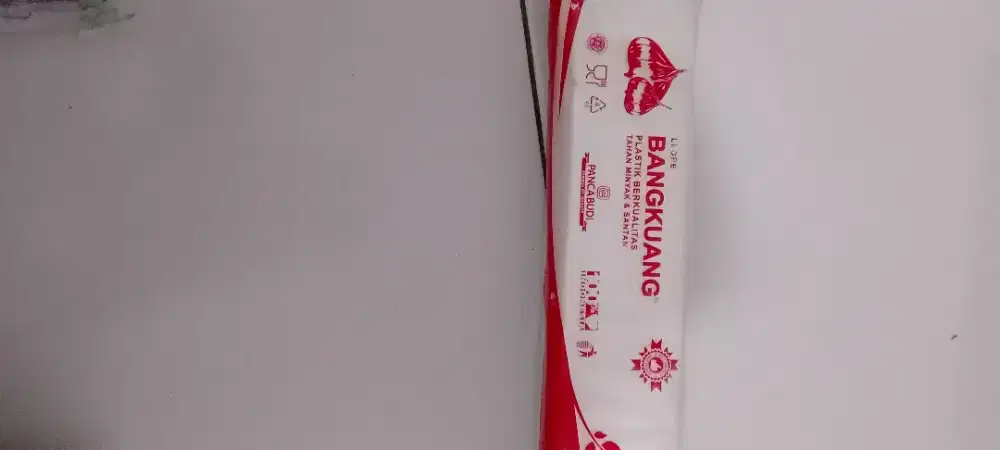 Plastik pe merk bengkuang uk 4x23