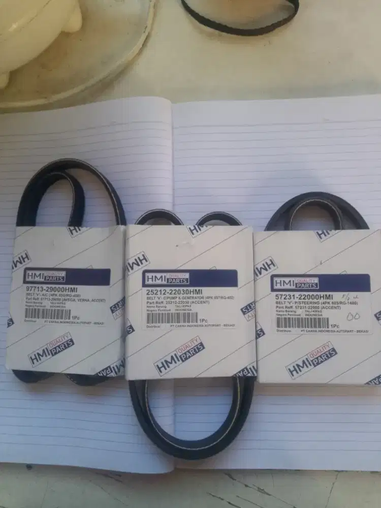 Timing BELT set HYUNDAI AVEGA