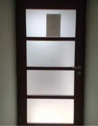 kaca film blur sanblast buram murah KacaFilm Panggilan ke rumah toko