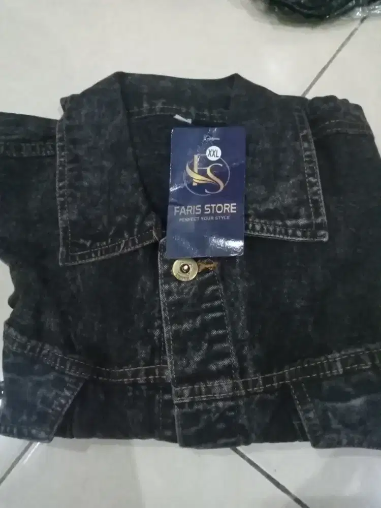Jaket jeans wanita