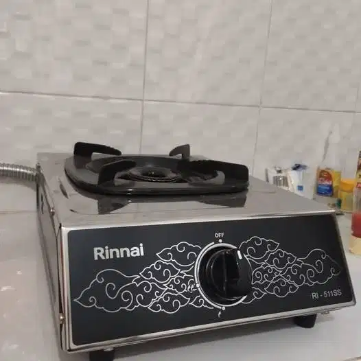 Dijual kompor rinnai + regulator quantum