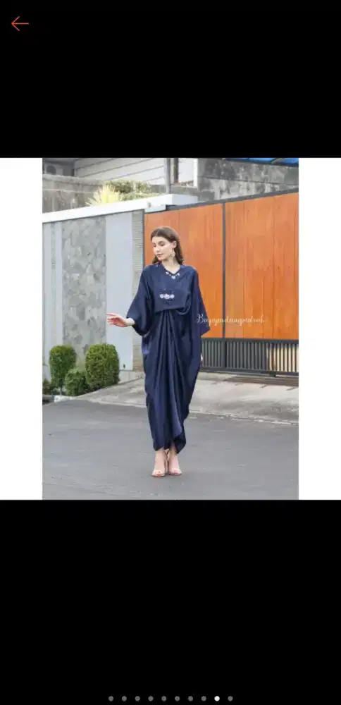 Kaftan navy baru