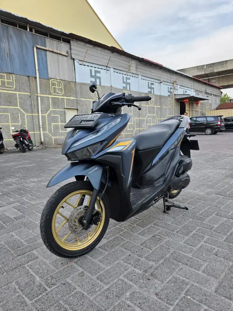 Honda Vario 125 CBS ISS Biru 2022