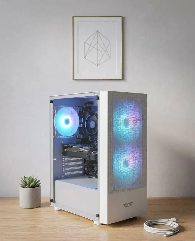 PC gaming I3-9100F +RX580 8GB GDDR5+Ssd 128GB+RaM 8GB_Design