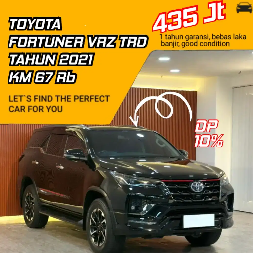 Toyota Fortuner VRZ TRD 2.4 AT Tahun 2021