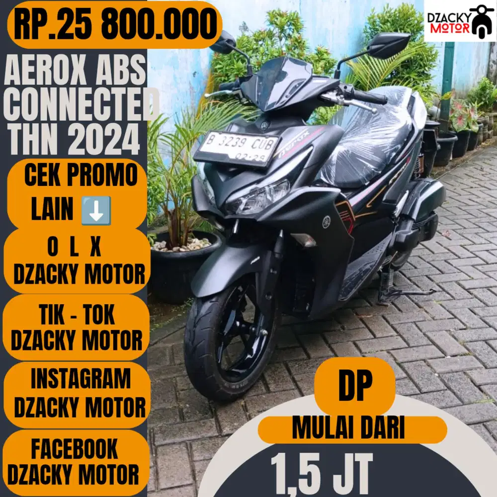 AEROX 155 CONNECTED ABS 2024 SECOND LIKE NEW