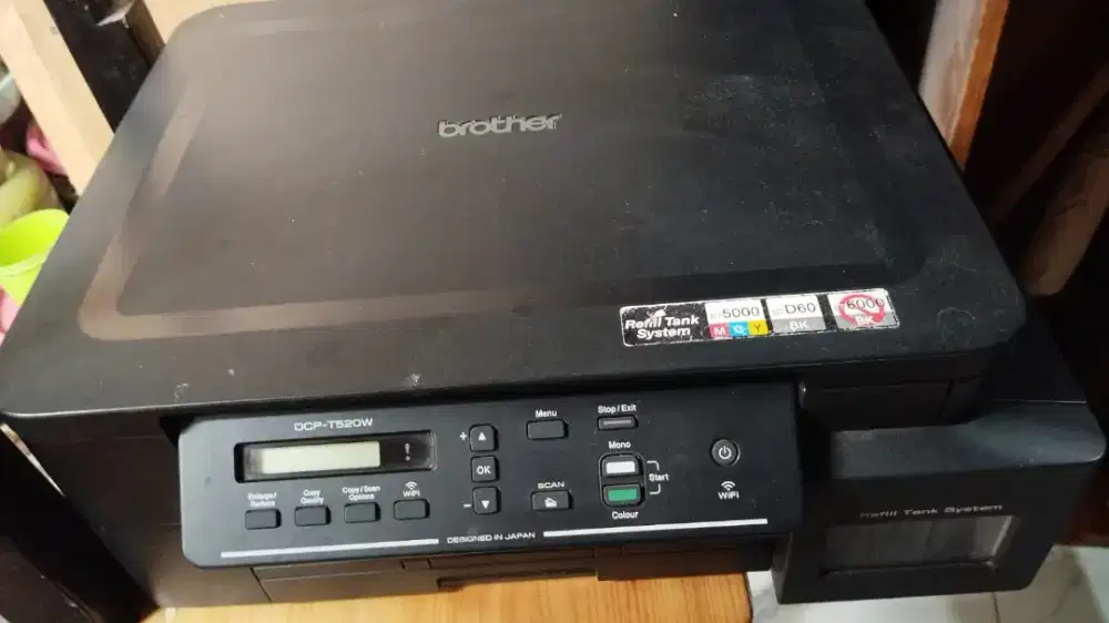 Printer Brother DCP-T520W bisa nego tipis