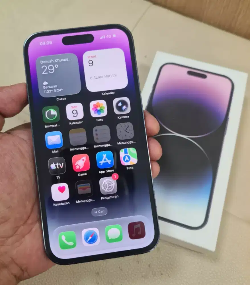 Iphone 14 pro 256gb fullset inter