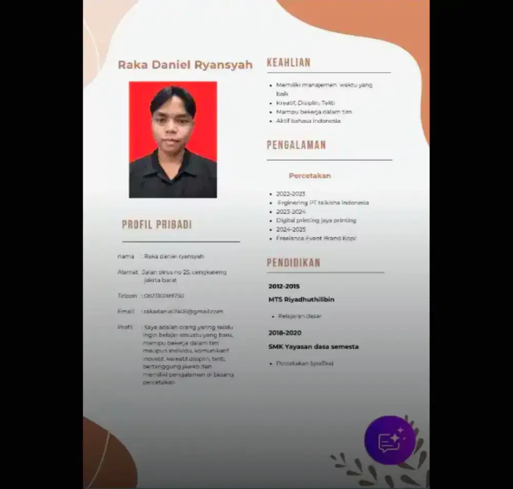 INFO LOWONGAN PEKERJAAN