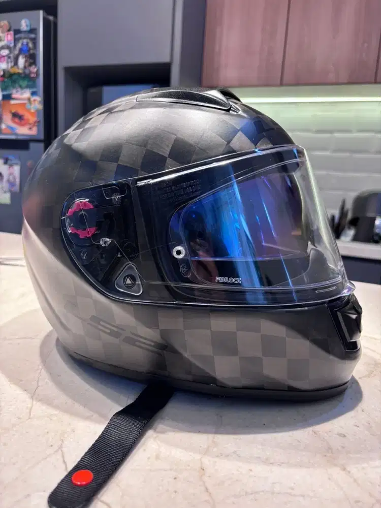 PRELOVED Mint LS2 FF397 Vector C Carbon - Size