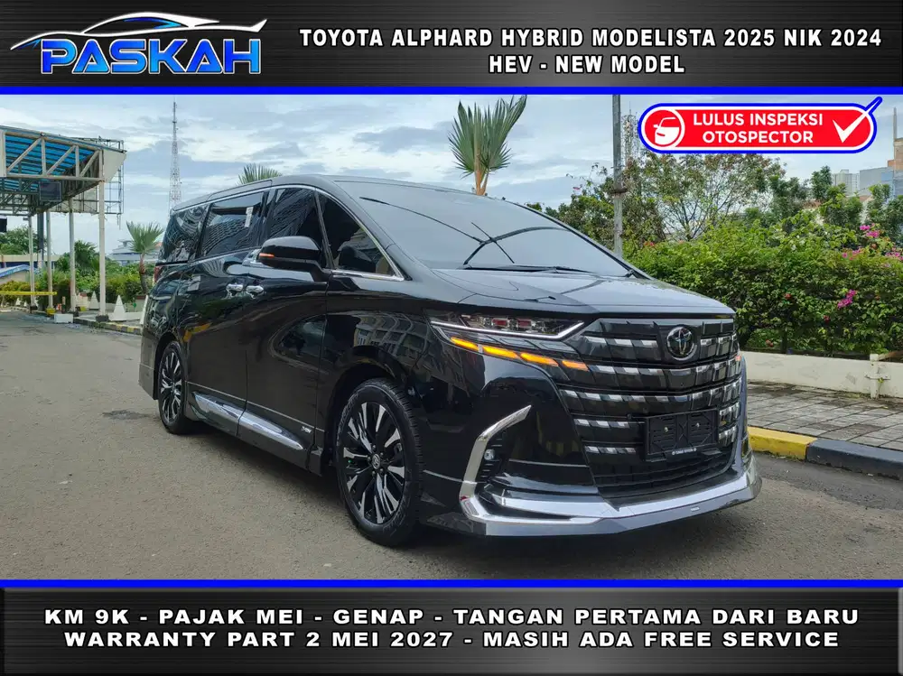 MODELISTA KM= 9RB GENAP Toyota All New Alphard Hybrid MODELISTA 2024