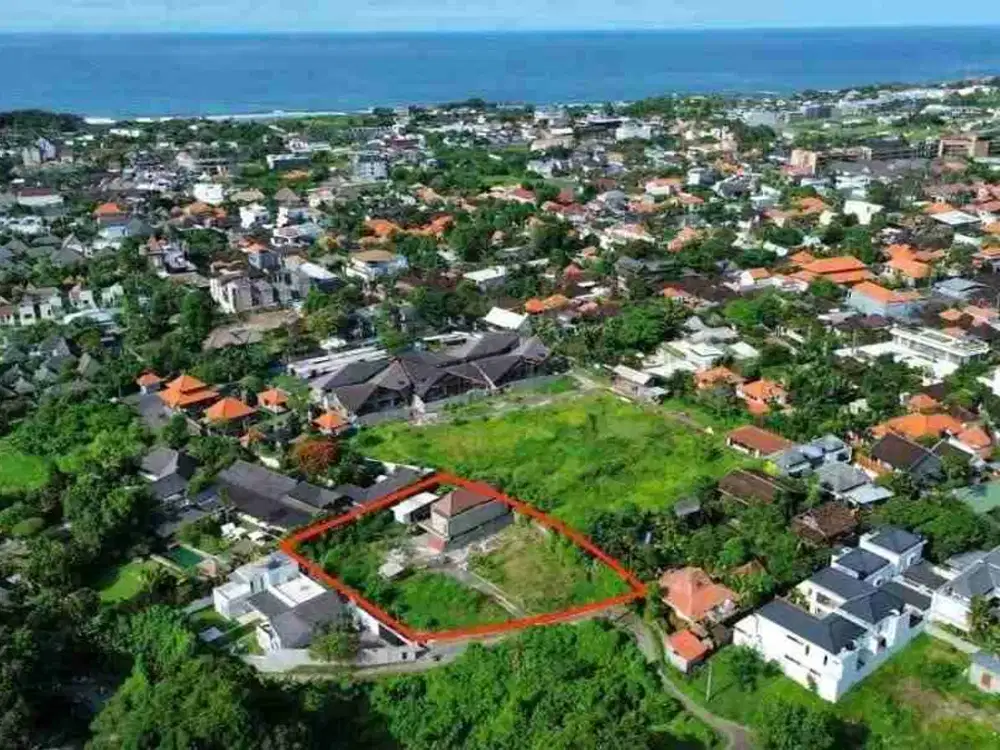 Buc Tanah 2130M2 Bonus 1 Villa Baru Dkt Pantai Canggu Pererenan Jl5mtr