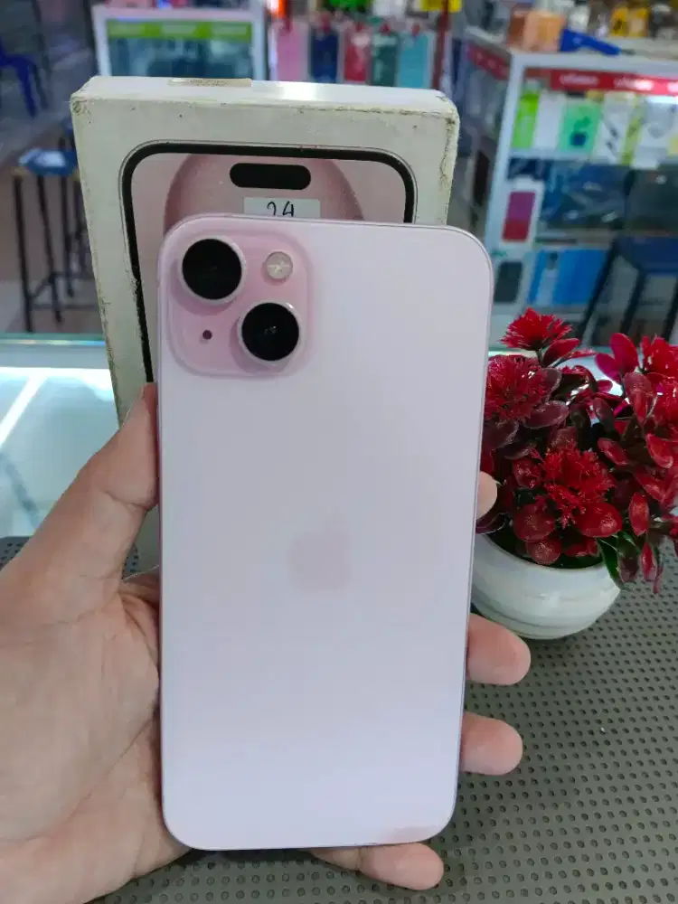 IPHONE 15 PLUS 128GB SECOND INDO