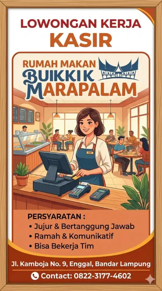 Asissten dapur(fleksibel)