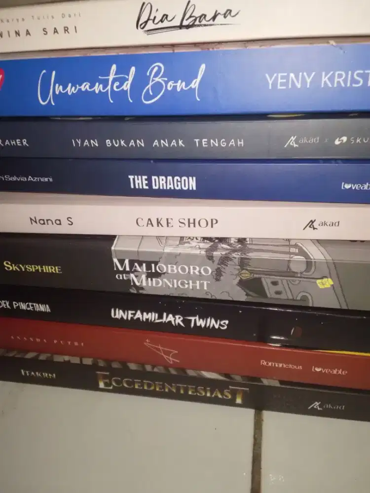 DI JUAL NOVEL PRELOVED ORII [BU]
