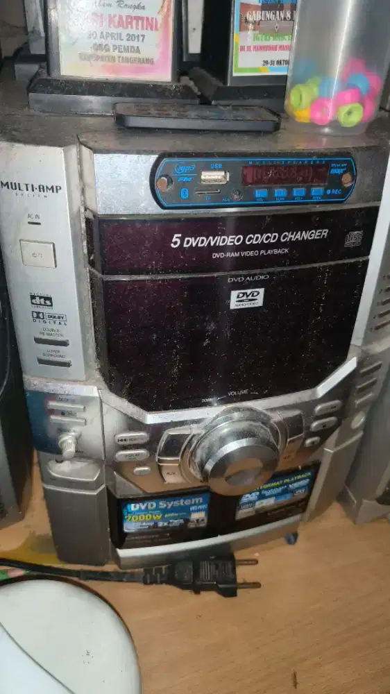 speaker panasonic + head