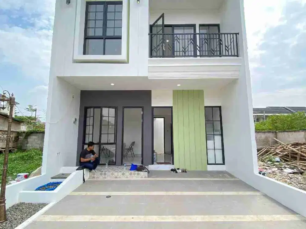 Rumah 2 lantai mewah lokasi dalam kawasan GDC depok dekat alun alun
