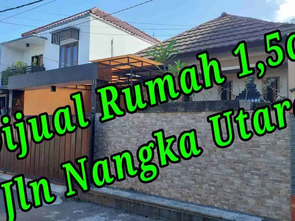 Dijual Rumah 1,5a di Jln Nangka Utara Denpasar Bali