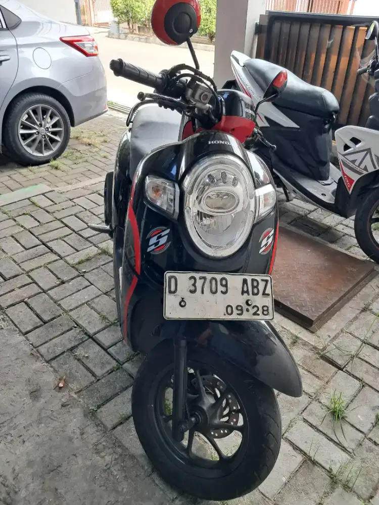 Motor honda scoopy 2018