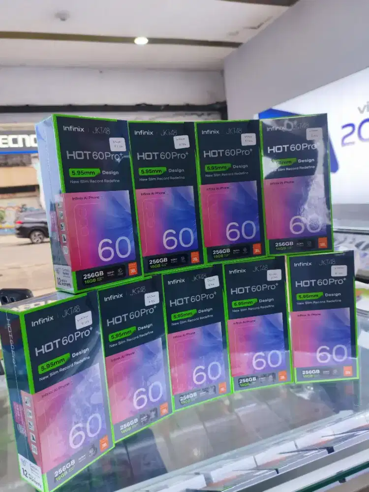 Infinix Hot 60 PRO+ 8+8/256gb edge AMOLED baru spesial promo