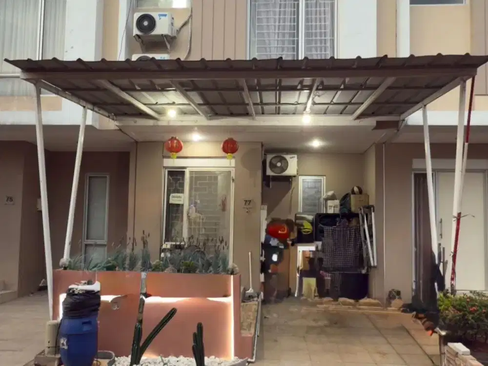 Jual Cepat Rumah Murah Semi Furnished di Cluster Milano Village Gading Serpong