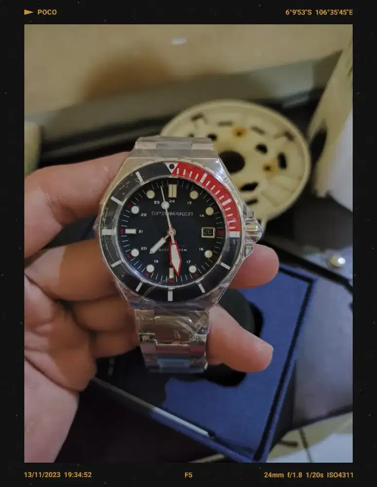 JAM SPINNAKER DUMAS AUTOMATIC BARU