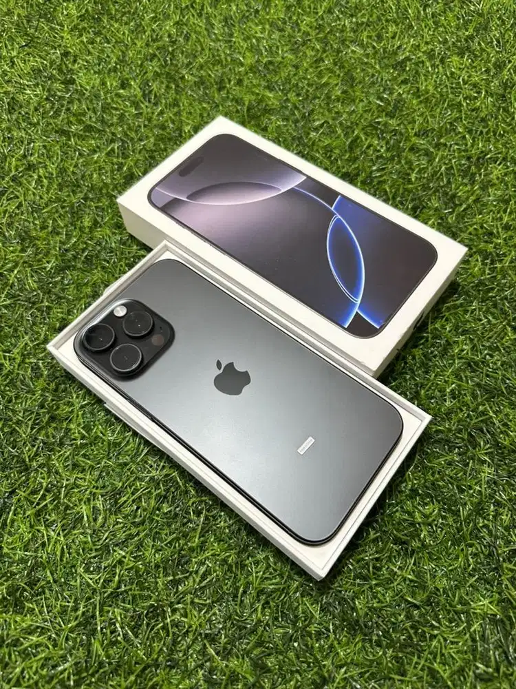 Iphone 16 Pro Max 256gb Resmi iBox Sebulan pakai garansi 05/02/2027