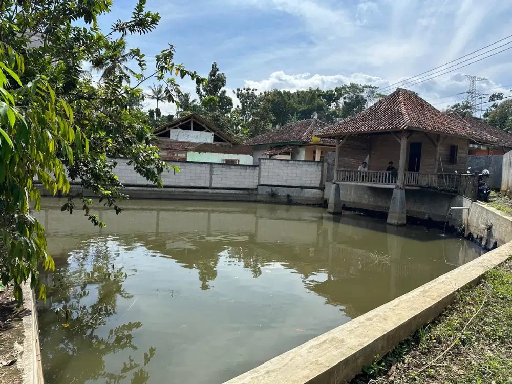 [DIJUAL CEPAT] Tanah Strategis + Villa + Kolam Ikan!