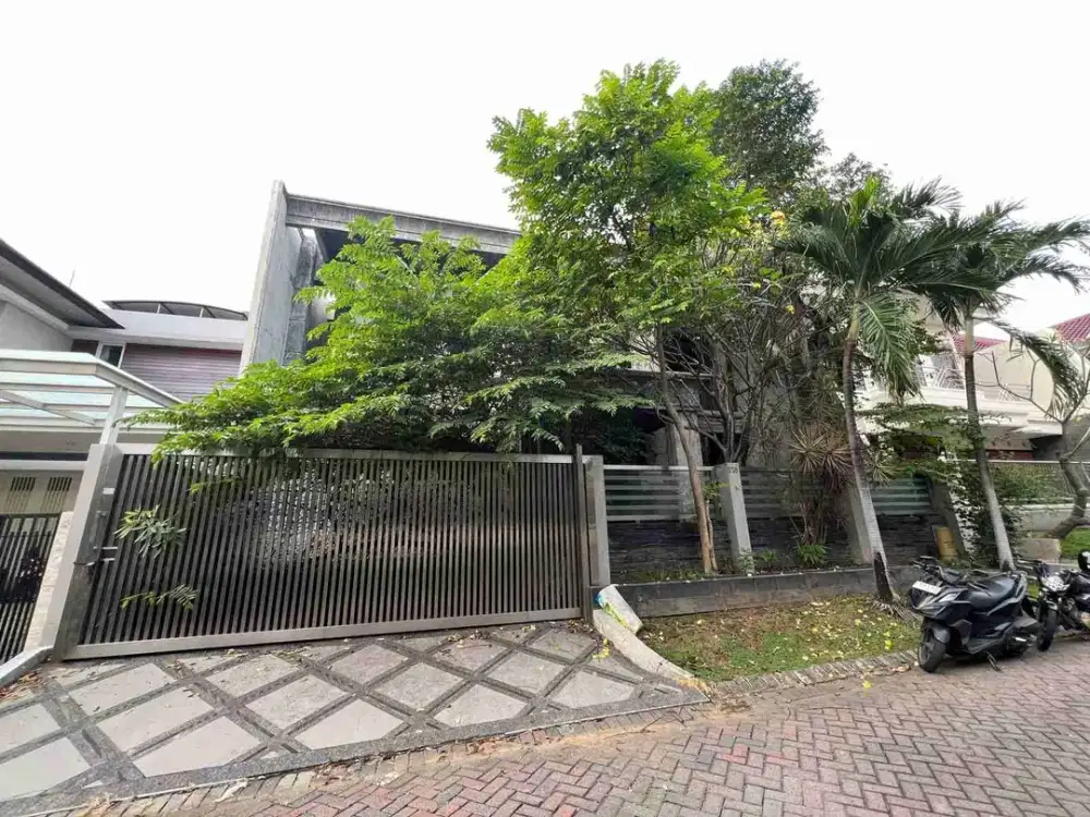 Dijual Murah Rumah Hitung Tanah Bangunan Setengah Jadi Layout Bagus Pondasi Kokoh Graha Famili Surabaya Barat