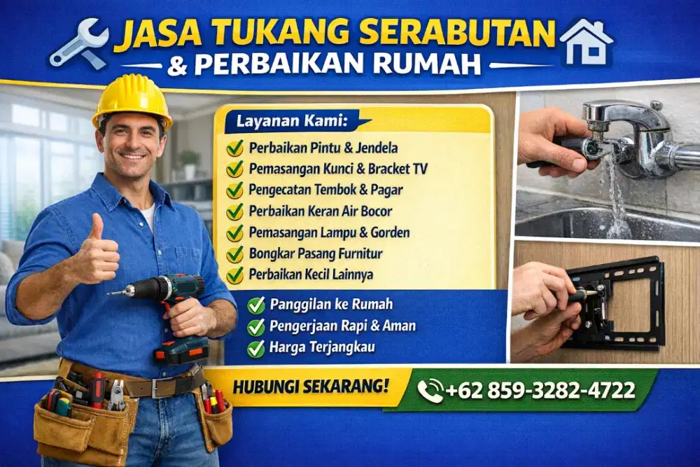 Jasa Tukang Serabutan & Perbaikan Rumah