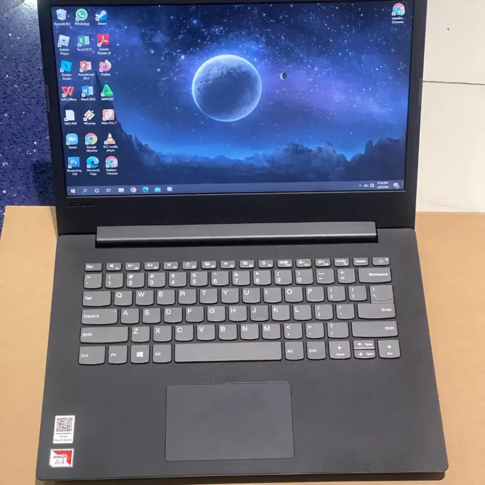 LAPTOP LENOVO 81A4 AMD A4 RAM 4GB HDD 500GB
