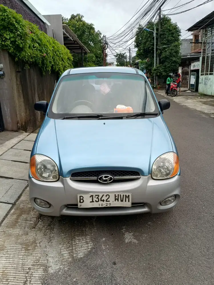 Hyundai Atoz GLS 2005 Biru Silver Manual