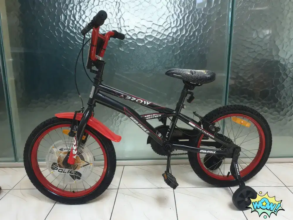 Sepeda anak uk18 wimcycle asli