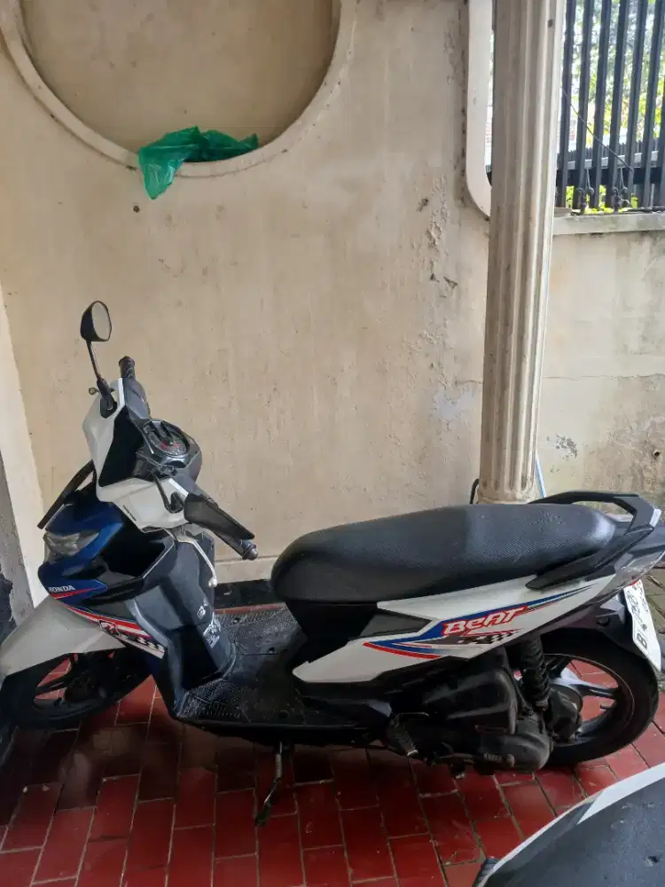 Beat 2018 Putih Biru - Pajak Hidup, Terawat, kondisi bagus