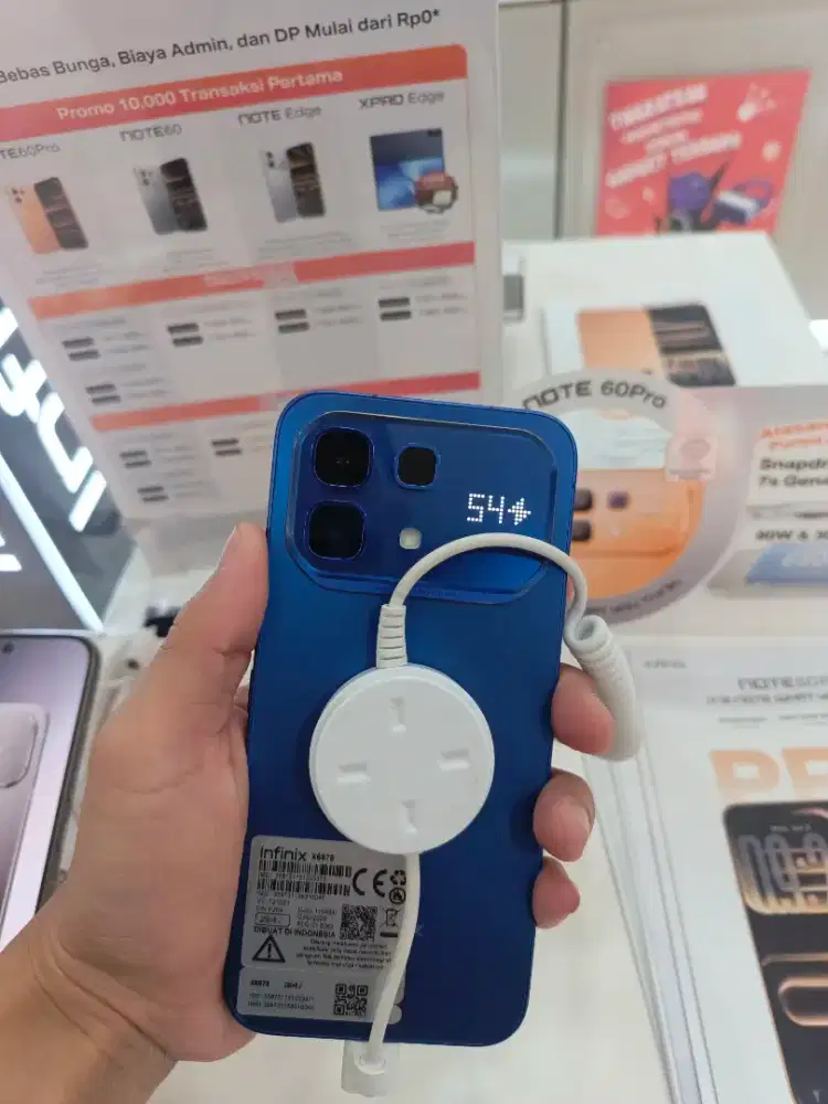 Infinix note 60 pro 12/256 GB promo cicilan cukup KTP