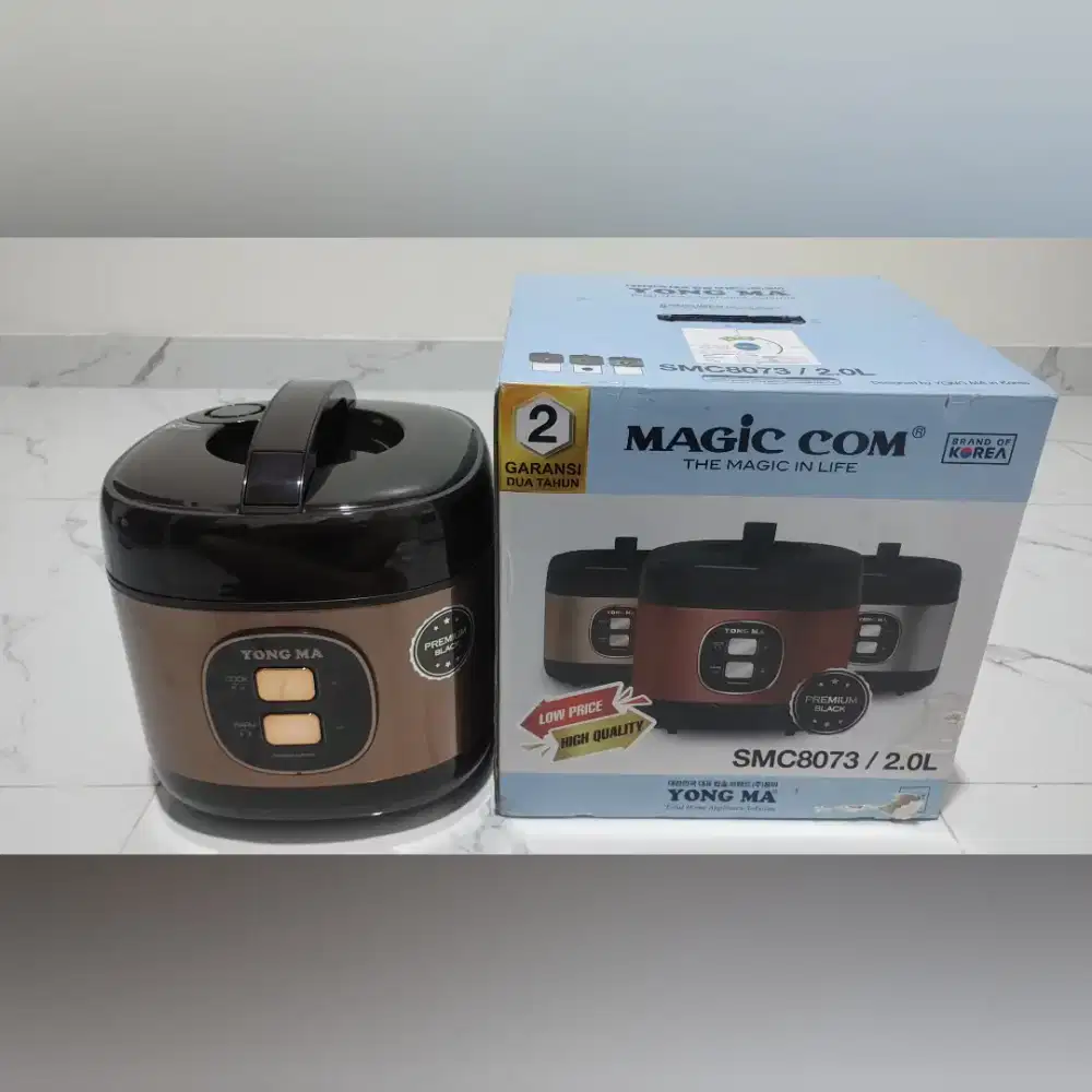 YONG MA SMC 8073 3in1 2Liter / BARU ORIGINAL / Magic Com / Rice Cooker